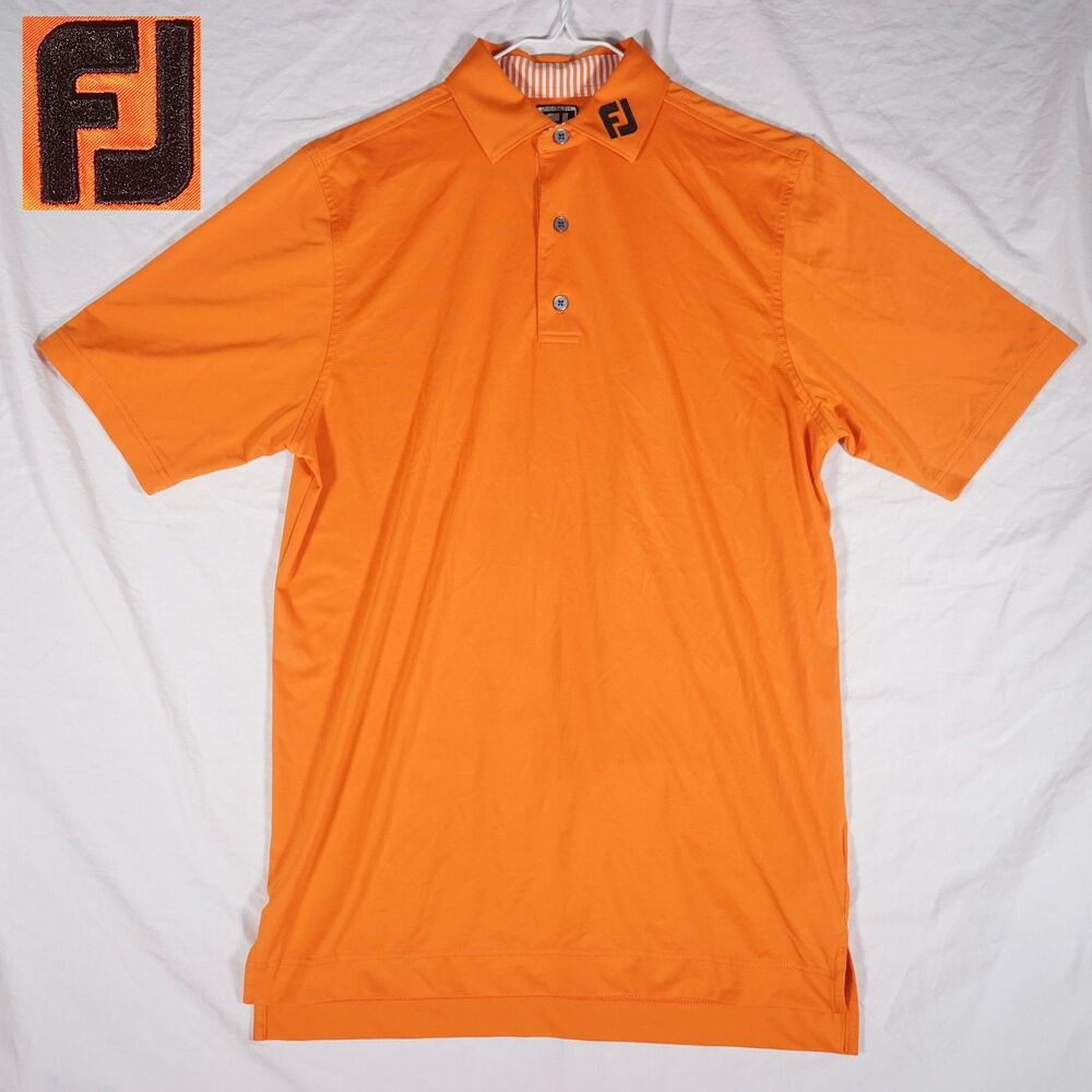 FootJoy Tour Logo Polo Orange Men's Small